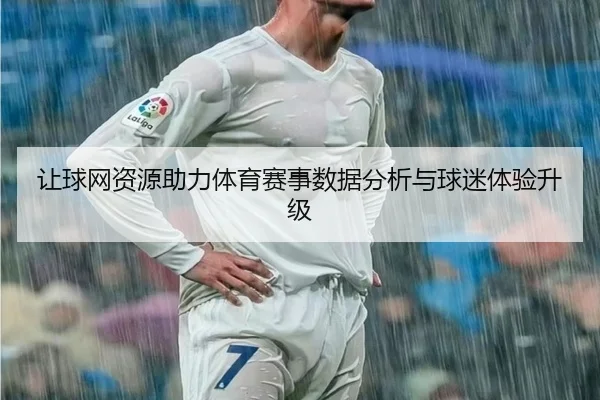 让球网资源助力体育赛事数据分析与球迷体验升级
