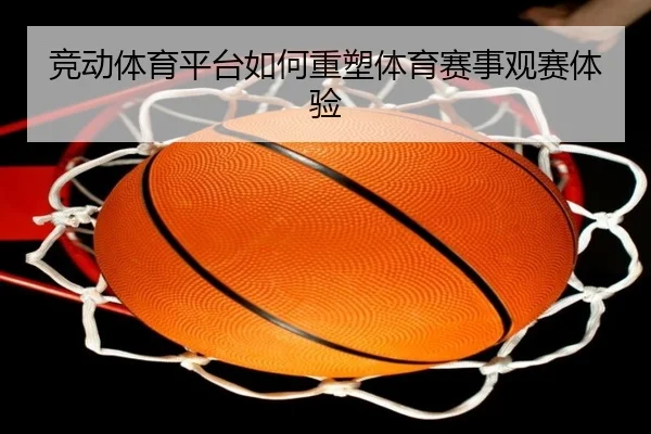 竞动体育平台如何重塑体育赛事观赛体验